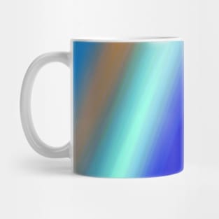 blue green red abstract texture pattern design Mug